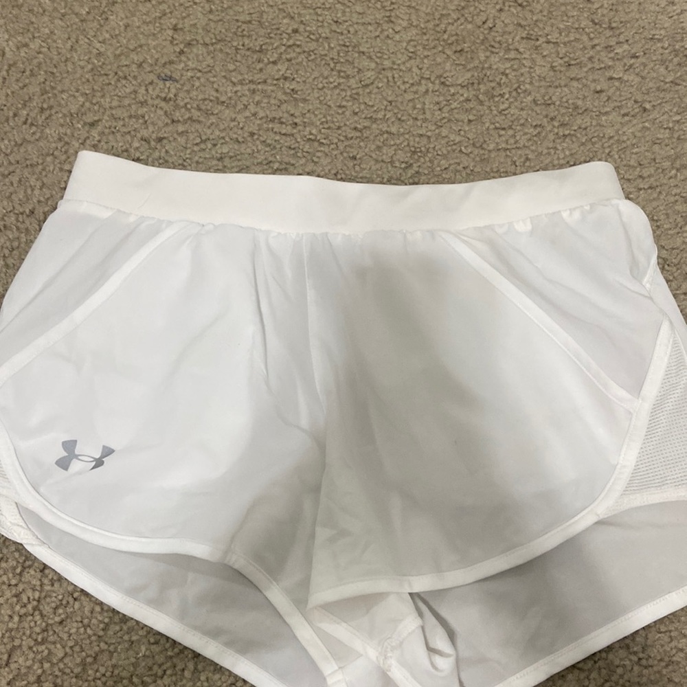 White under amour shorts